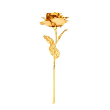 24K Gold Dipped Christmas Gold Rose In Gift Box - Image 3