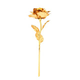 24K Gold Dipped Christmas Gold Rose In Gift Box - Image 5
