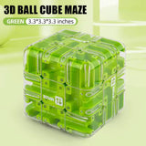 3D Ball Cube Maze Stress Relief Puzzle For Focus And Dexterity - Image 13
