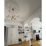 6 8 Mid-Century Globe Chandelier - Image 3