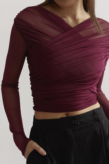 Enchanted Sheer Mesh Top 1