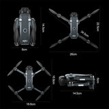 Foldable Camera Drone With Dual 4K Camera, Brushless Motor, FPV And 5G WiFi - 6