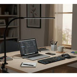 Adjustable Metal Clamp Desk Lamp With Integrated LED Light Bar - Image 4