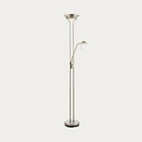 Adjustable Metal Task Floor Lamp With Dual Light Heads - Image 6