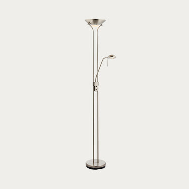 Adjustable Metal Task Floor Lamp With Dual Light Heads - Image 6