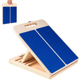 Adjustable Wooden Slant Board With Five Locked Incline Settings For Stretching - Image 4