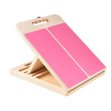 Adjustable Wooden Slant Board With Five Locked Incline Settings For Stretching - Image 7