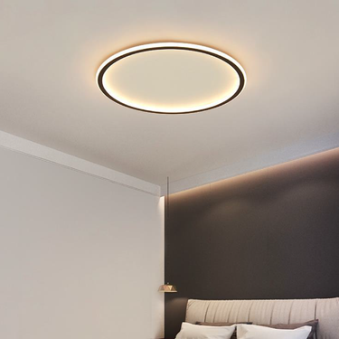 Aluminium Ring Ceiling Light With Integrated LED - Image 4