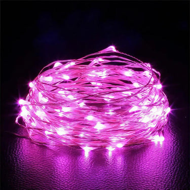 Battery Operated Wire LED Fairy String Lights - Image 4