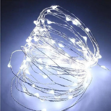 Battery Operated Wire LED Fairy String Lights - Image 5
