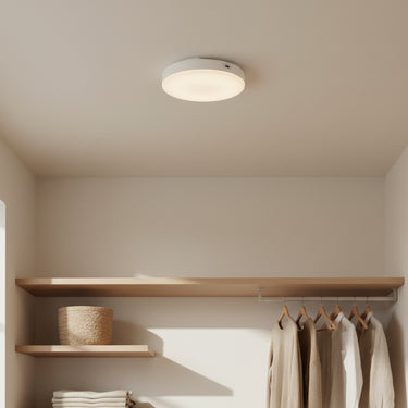 Battery Powered Ceiling Light With Motion Sensor And Remote Control - Image 1
