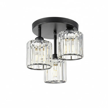 Black K9 Crystal Ceiling Light - Image 6