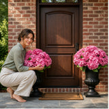 Bramblewick Uv-Resistant Weatherproof Artificial Hydrangea Bouquet - Image 3