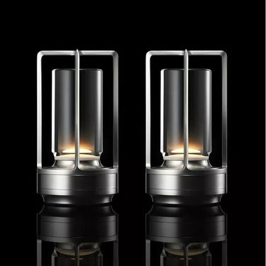 Caged Crystal Lantern With Removable Metal Casing - Image 8