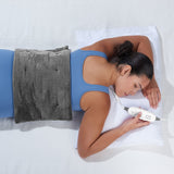 Calming Heat Massaging Weighted Heating Pad With Automatic Safety Shutoff - Image 1