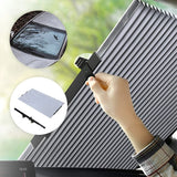 Car Sunshade For Front And Side Windows With UV And Heat Protection Foldable Design - Image 1