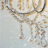 Chandelier Floor Lamp With Crystal Strands And Remote Control - Image 5