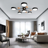 Charlie Contemporary Round Iron Chandelier - Image 16