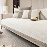 Chenille Sofa Cover With Non-Slip Backing - Image 1