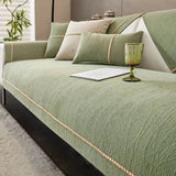 Chenille Sofa Cover With Non-Slip Backing - Image 6