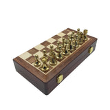 Chess Set With Solid Wood Folding Board And Large Pieces - Image 4