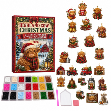 Christmas Diy Diamond Art Advent Calendar - Image 1