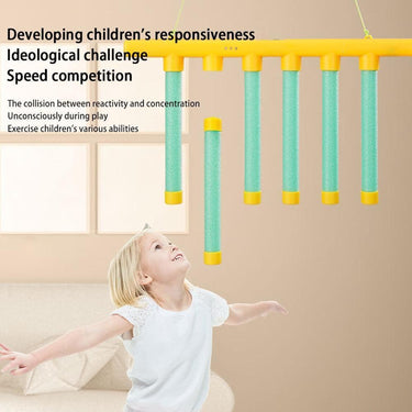 Christmas Reaction Training Toy With 3-Speed Catching Sticks Game For Kids - Image 2