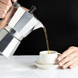 Classic Stovetop Moka Pot For Italian And Cuban Café Brewing - Image 6