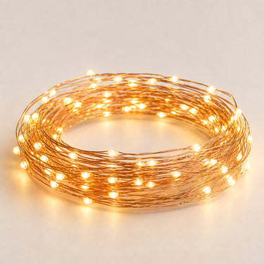 Copper Wire String Lights With Micro LED Beads - Image 8