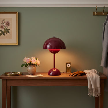 Cordless Rechargeable Flowerpot Table Lamp With Touch Control - Image 1