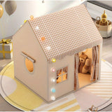 Cozy Indoor Play Tent For Kids Lightweight Playhouse With Soft Fabric Easy Setup And Carry Bag - Image 6