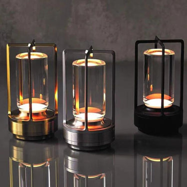 Crystal Lantern With Rechargeable Cordless Design - Image 1