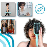 Curl Defining Brush For Tangle-Free Heat-Resistant Styling On Wet Or Dry Hair - Image 9