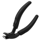 Curved Stainless Steel Toenail Clipper With Ergonomic Soft-Touch Handle And Pu Storage Pouch - Image 1