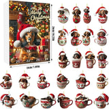 Dachshund Christmas Dog Advent Calendar With 24 Themed Toys And Accessories - Image 6