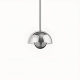 Dome Metal Pendant Light With Flowerpot Design - Image 12