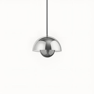 Dome Metal Pendant Light With Flowerpot Design - Image 12