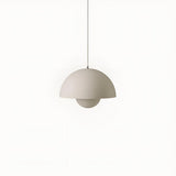 Dome Metal Pendant Light With Flowerpot Design - Image 3