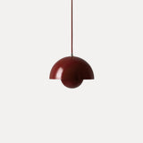 Dome Pendant Light With Floating Globe Diffuser - Image 11