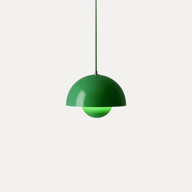 Dome Pendant Light With Floating Globe Diffuser - Image 14