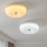 Donut Ceiling Light With Smooth Glass Dome Shade - Image 2