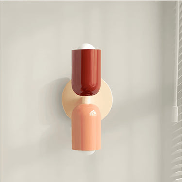 Double-Sided Iron Capsule Wall Light - Image 1
