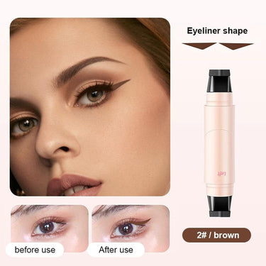 Dual-Head Eyeliner Pen For Effortless Cat-Eye And Perfect Wing In Seconds - Image 8
