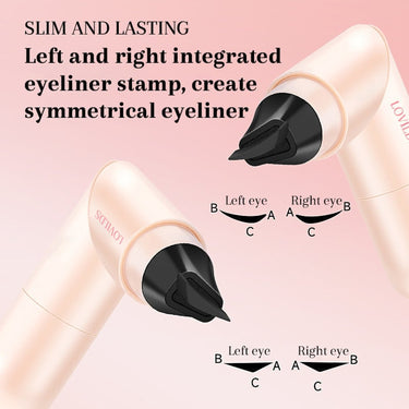 Dual-Head Eyeliner Pen For Effortless Cat-Eye And Perfect Wing In Seconds - Image 5