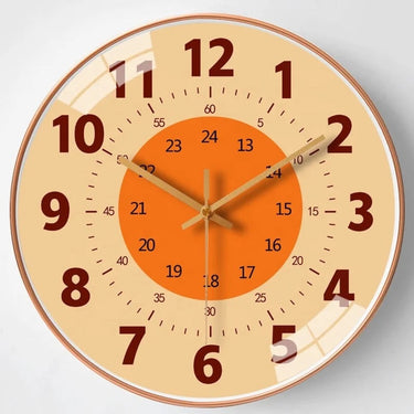 Educational Wall Clock With Color Dial And Battery Operation - Image 5