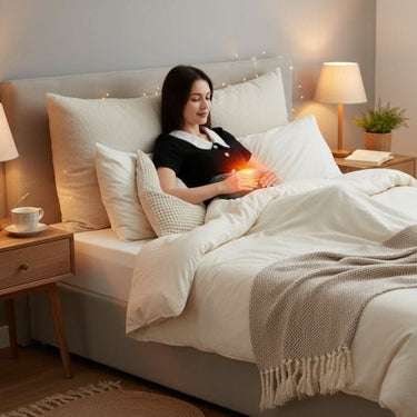 Electric Heating Pad With USB Power Plush Fabric And Adjustable Settings For Back Pain Relief - Image 2