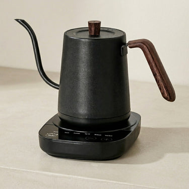 Electric Kettle Gooseneck Stainless Steel Touch Control With 360 Degree Rotating Base - Image 1