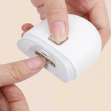 Electric Nail Clipper With Rechargeable Night Light And Shavings Catcher - Image 1