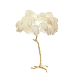 Feather Palm Tree Floor Lamp With Branch-Like Base - Image 8