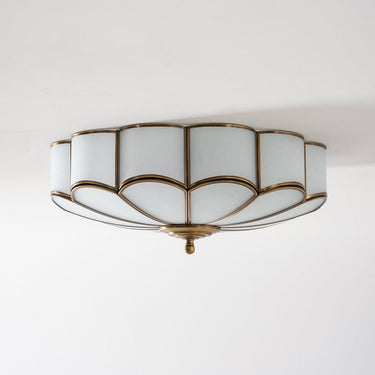 Flower Shape Ceiling Lamp With Glass Shade - Image 8